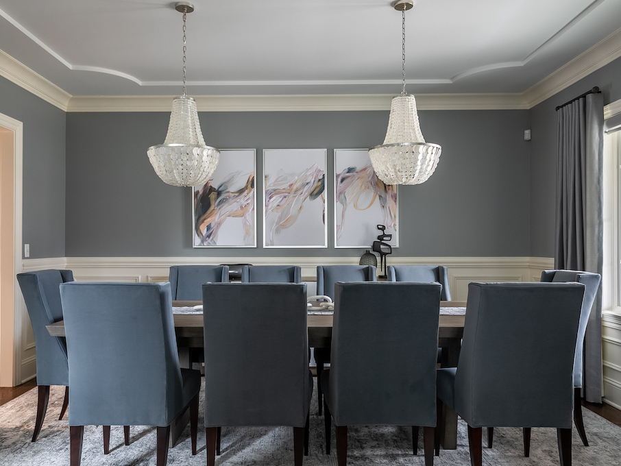 Downers Grove Dining Room - #DesaStanley - Desa Design Studio